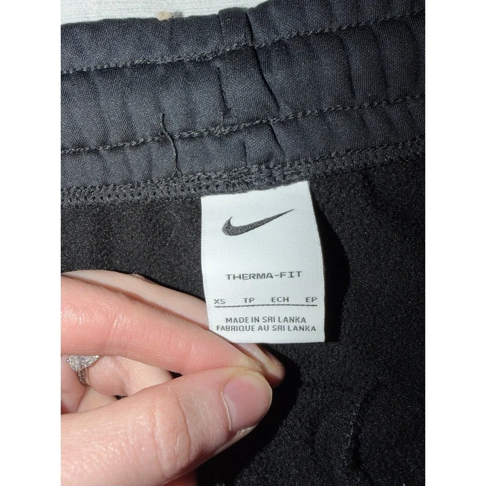 Nike Therma Fit‎ Joggers XS Black Training Pants Womens Athletic